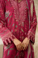 FLEUR (AK-10) | Print Luxe Linen '26 By Abyaan