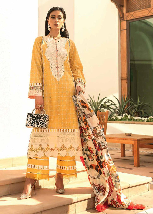 Lawn - Hemline Golden Finch 8-A Vol 22 by Mushq