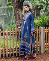 Granite Song - Symphony Hemline Unstitched by Mushq