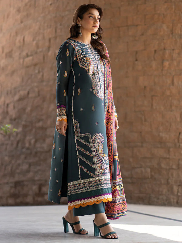 Janan Winter Khaddar ‘23 - 3PC unstitched - 1913-A By Bin Ilyas