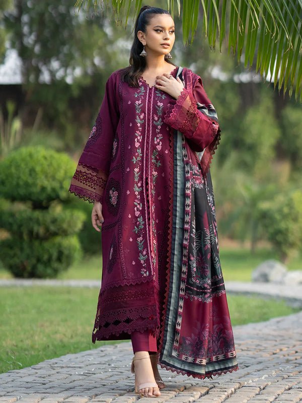 Janan Winter Khaddar ‘23 - 3PC unstitched - 1914-A By Bin Ilyas