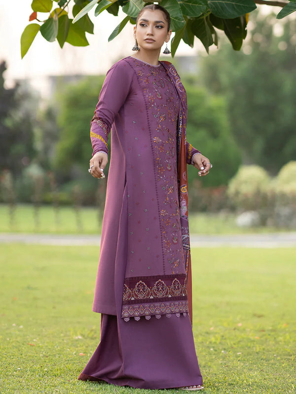 Janan Winter Khaddar ‘23 - 3PC unstitched - 1917-B By Bin Ilyas