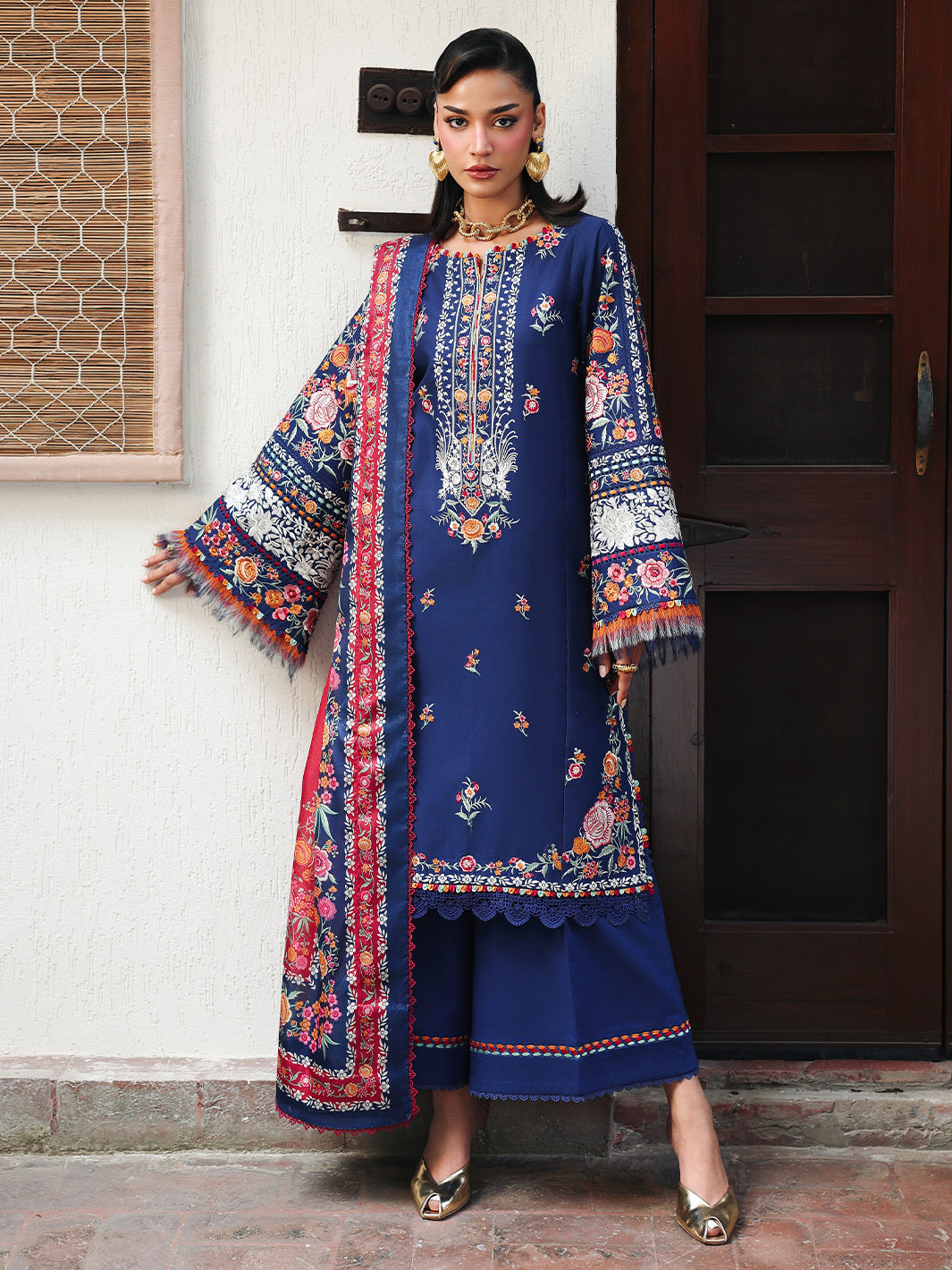 L73-A | 3 PC Lawn Lumina Summer '26 By Bin Ilyas
