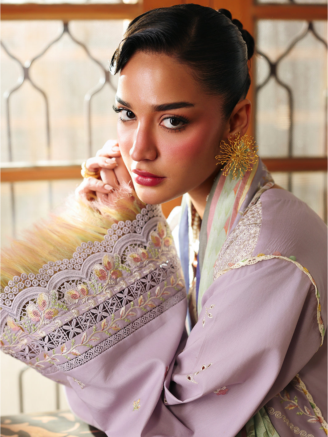 L75-A | 3 PC Lawn Lumina Summer '26 By Bin Ilyas