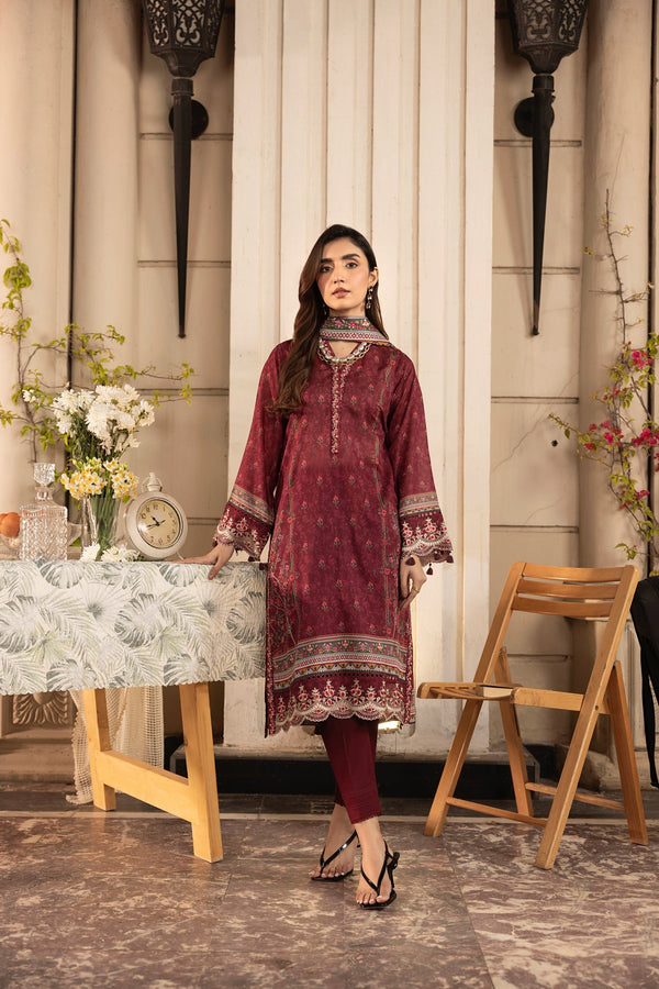 AR-0133 | Komal Embroidery Lawn By Lakhany