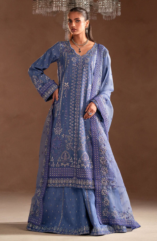 Lunelle Selene Unstitched Raw Silk By Emaan Adeel