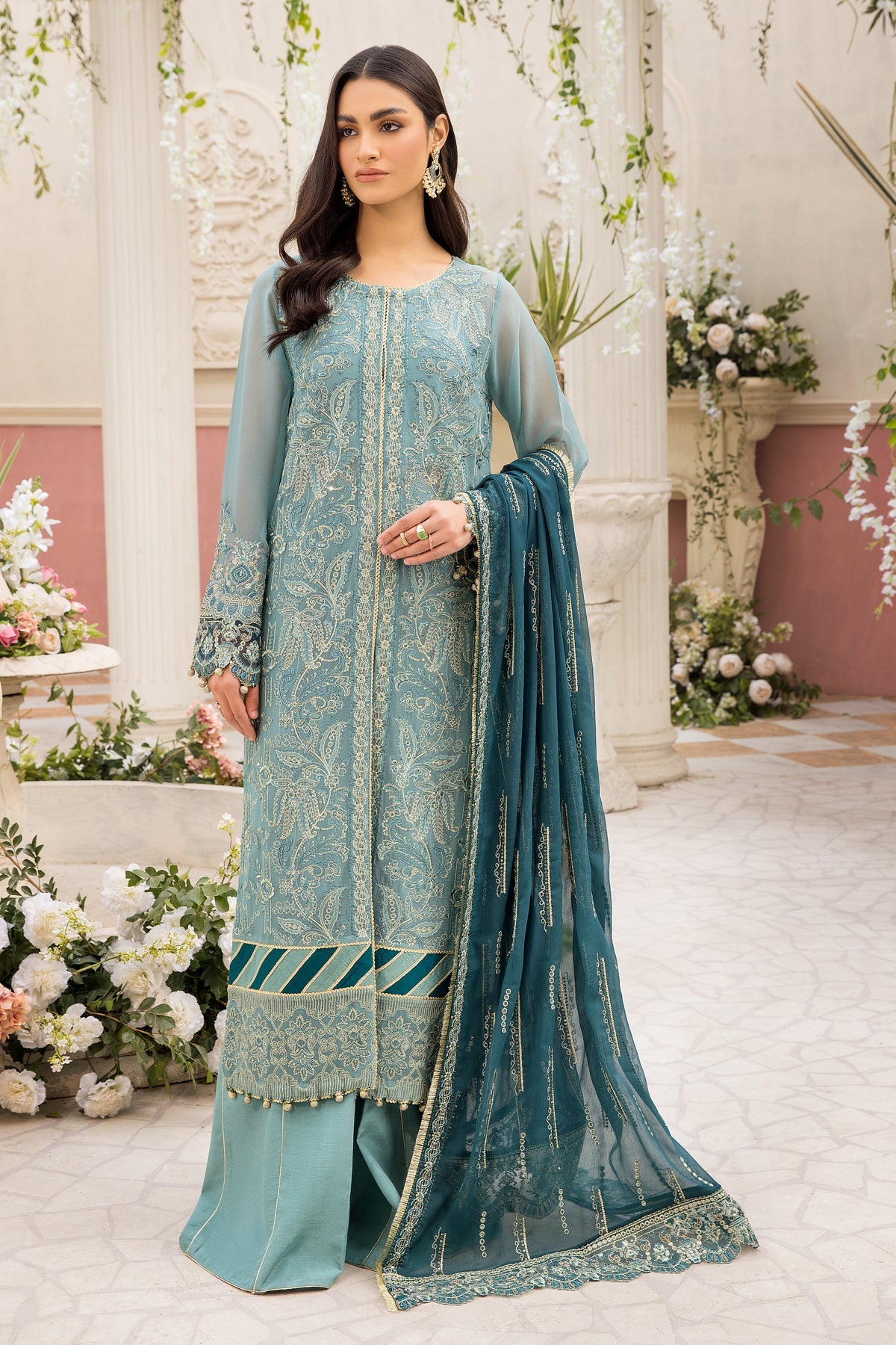 Hayah - Ishya Unstitched Chiffon By Xenia