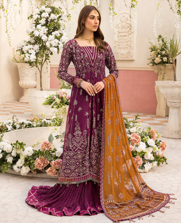 04 Feeza - Ishya Luxury Unstitched By Xenia
