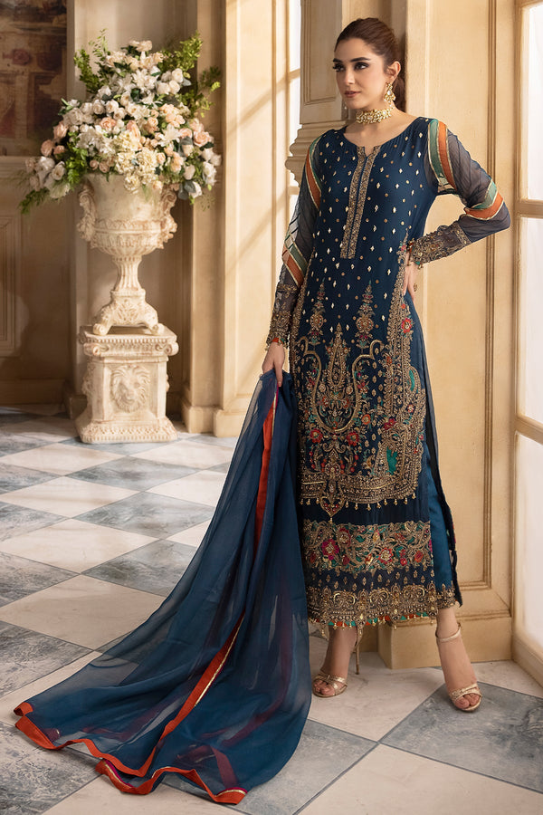 DJW4-09 - Volume 02 - Dastaan e Jashan Premium Chiffon By Charizma