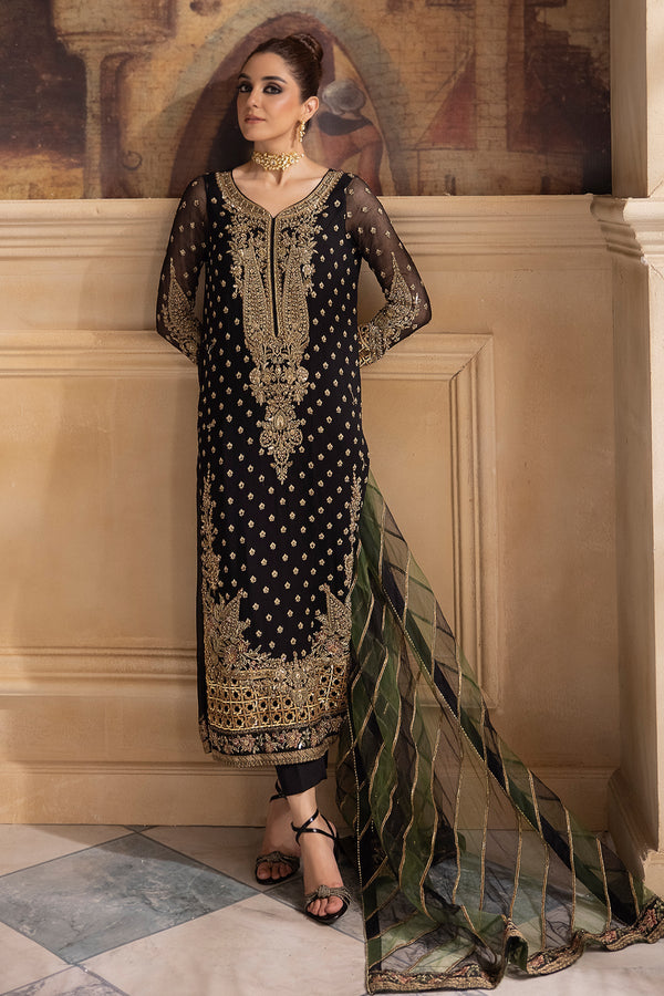 DJW4-06 - Volume 01 - Dastaan e Jashan Premium Chiffon By Charizma