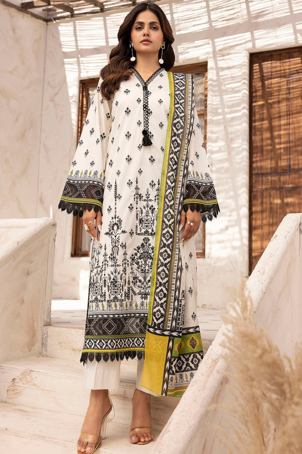 5417 - SIRAA | Digital Printed Lawn By Motifz