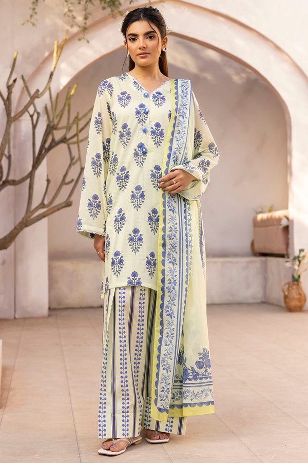 5516 - Irene | Digital Printed Lawn By Motifz