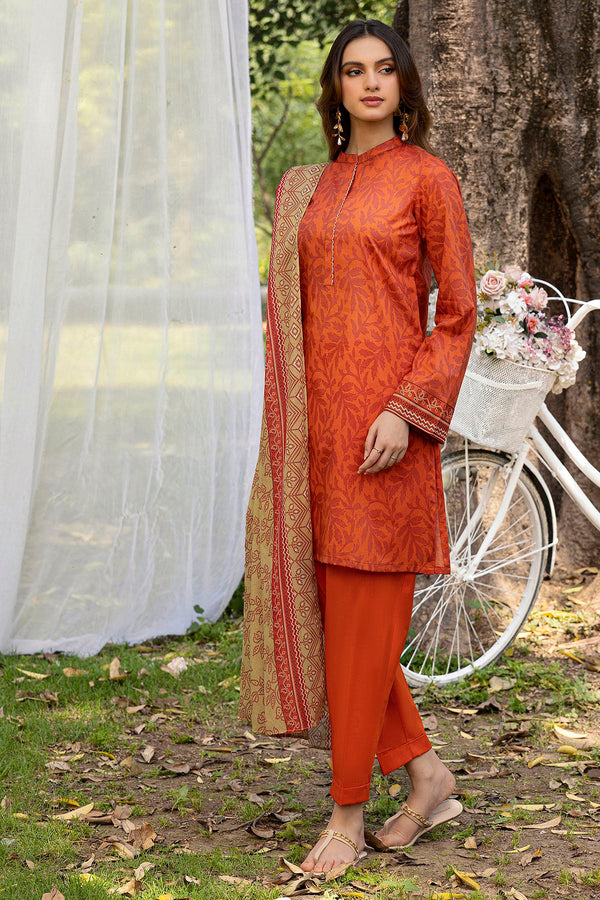 5557 - Zoey | Digital Printed Lawn By Motifz