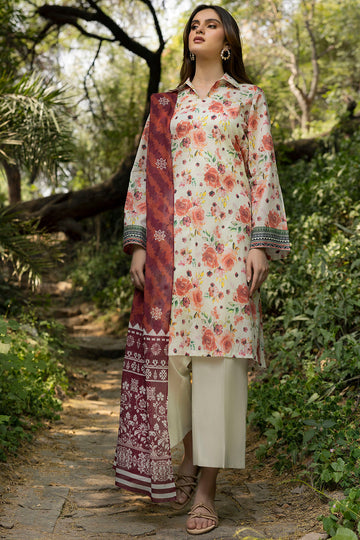 5561 - Neha | Digital Printed Lawn By Motifz