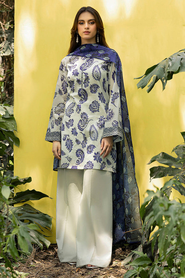 Sanam - 5563 | Rang Digital Printed Lawn