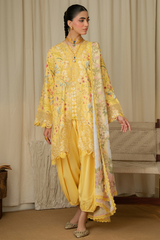 MARIGOLD (AK-06) | Print Luxe Linen '26 By Abyaan