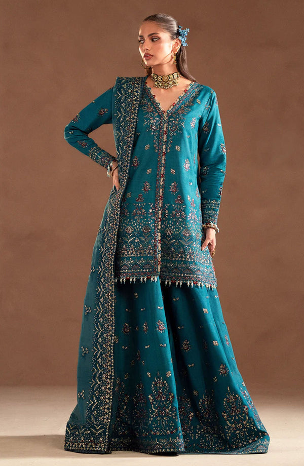 Mirelle Selene Unstitched Raw Silk By Emaan Adeel