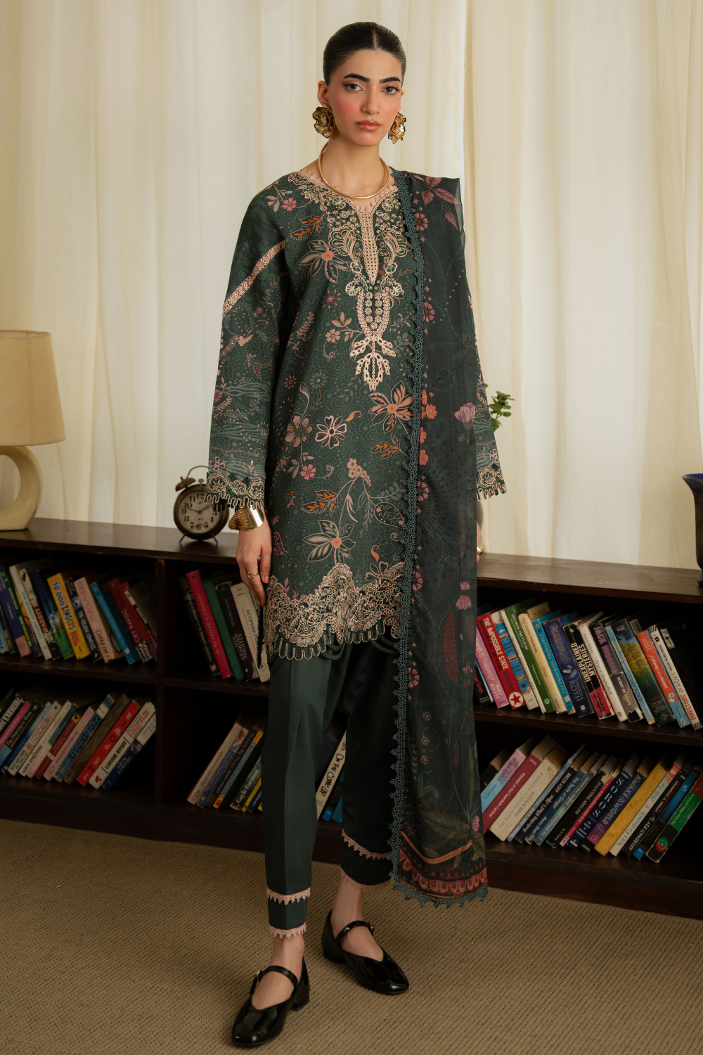 ROSALIE (AK-11) | Print Luxe Linen '26 By Abyaan