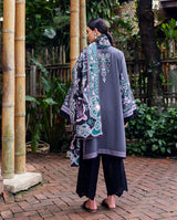 Silver Mist - Symphony Hemline Unstitched by Mushq