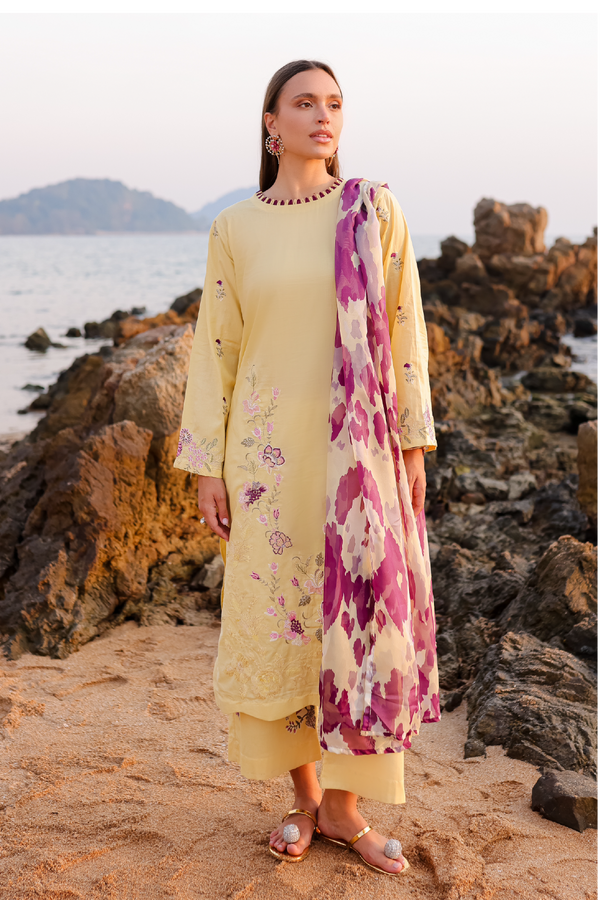 9178 | Embroidered Lawn | Tuscany Embroidered '25 By Rashid