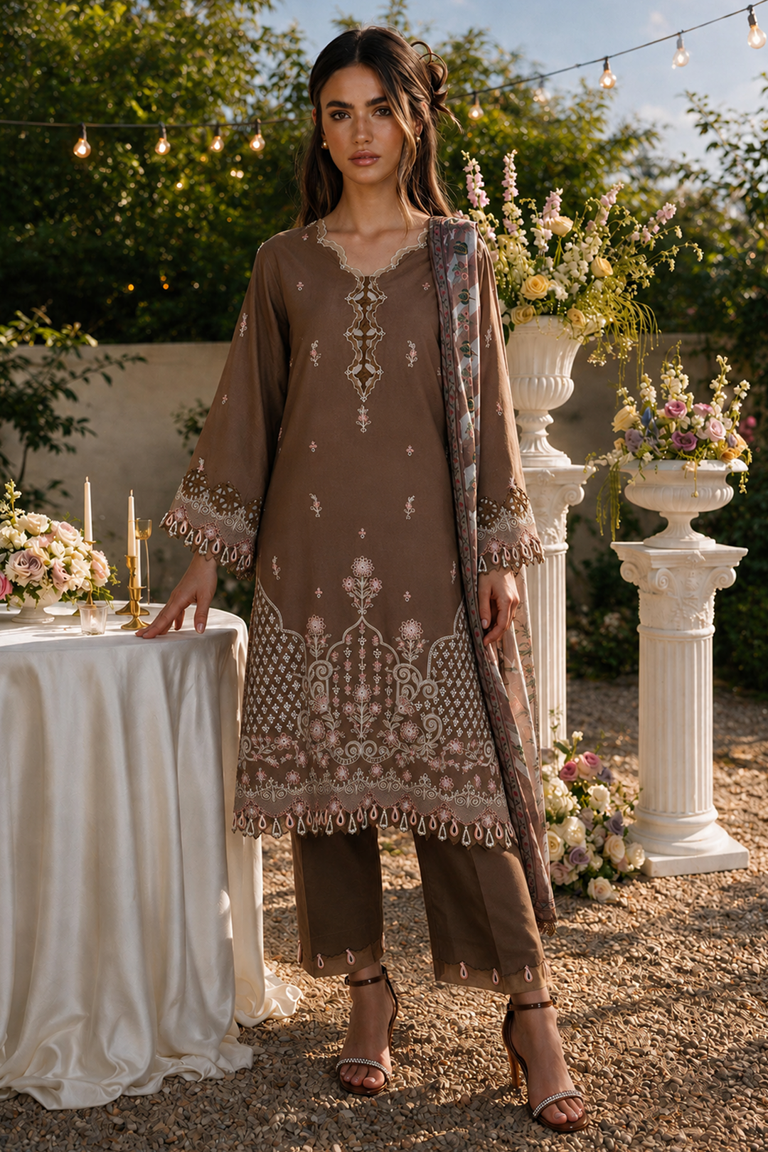 4128 | Zellbury Unstitched Collection '26