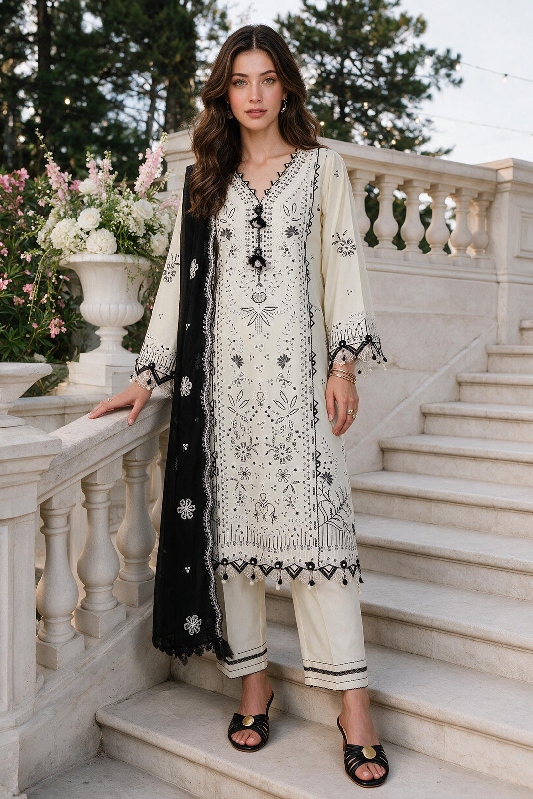 4135 | Zellbury Unstitched Collection '26