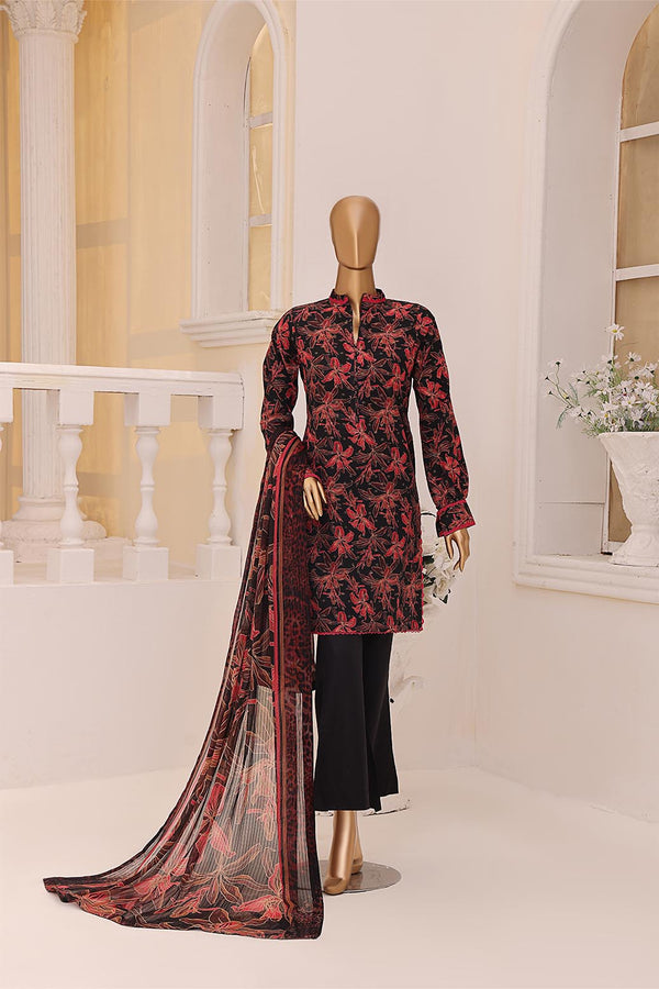 DPR-046 | Unstitched Digital Printed Broshia Lawn By Dr. Haris