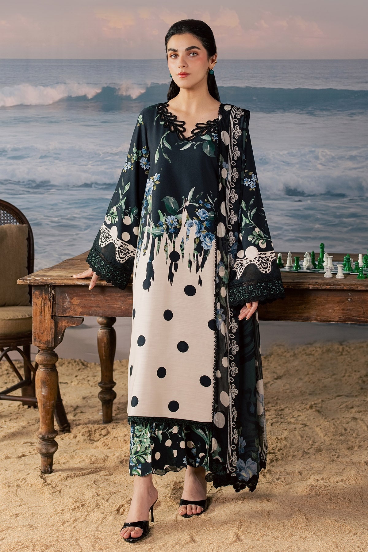 DD-39 | Daily Delight Unstitched By Nureh