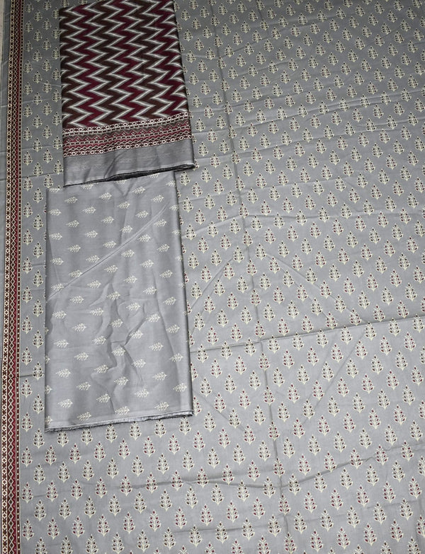 Design# 44 | Bin Saeed Mid Season Cotton Lawn – Premium 3PC Collection