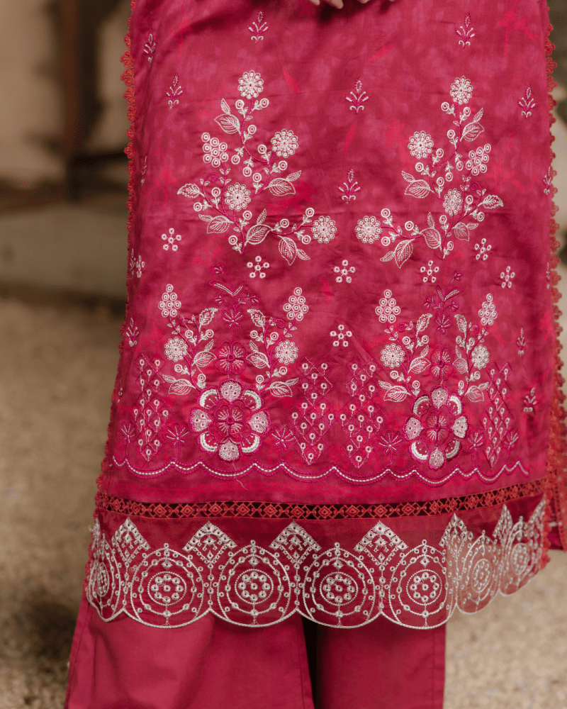 Alora - Rangkaari 3pc Lawn Digital Print Embroidered