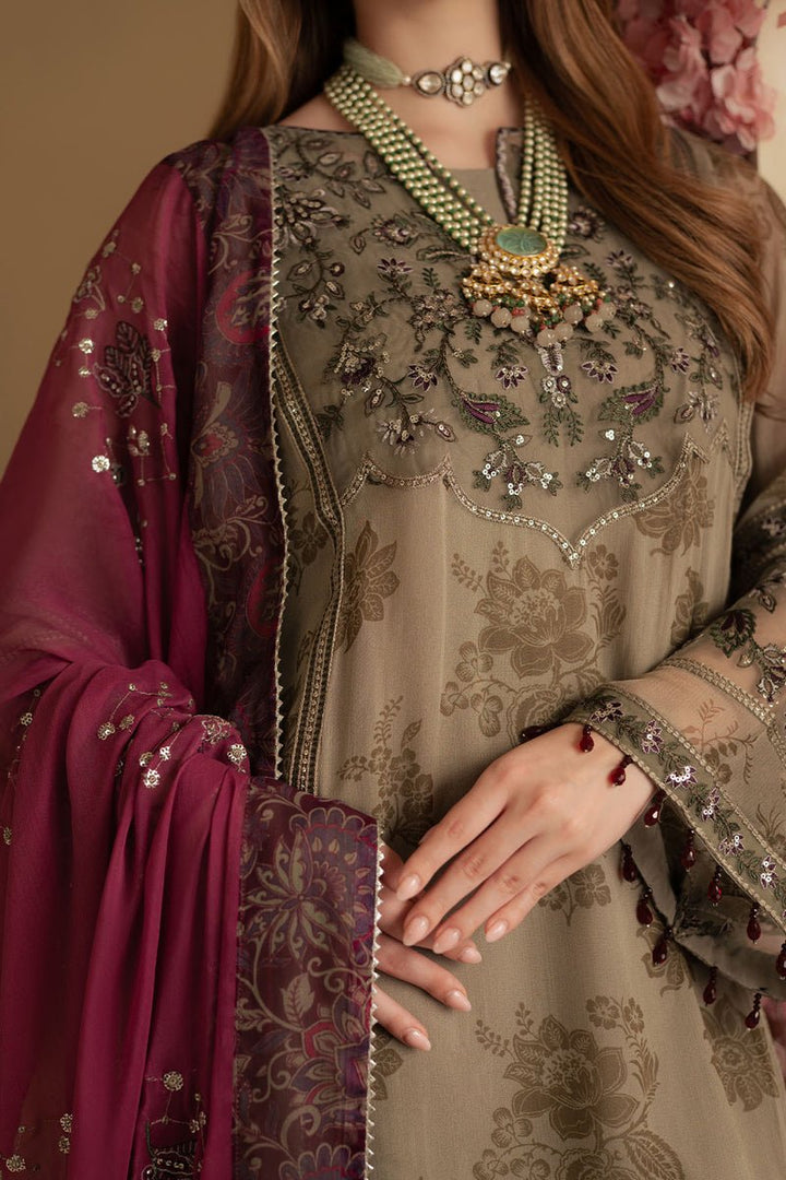 Am - 15 | Amaya Unstitched Luxury Embroidered By Nureh - Rabbani Cloth House