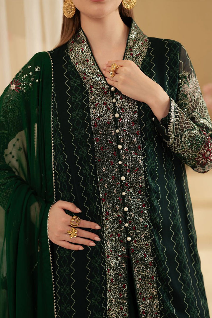 Am - 16 | Amaya Unstitched Luxury Embroidered By Nureh - Rabbani Cloth House