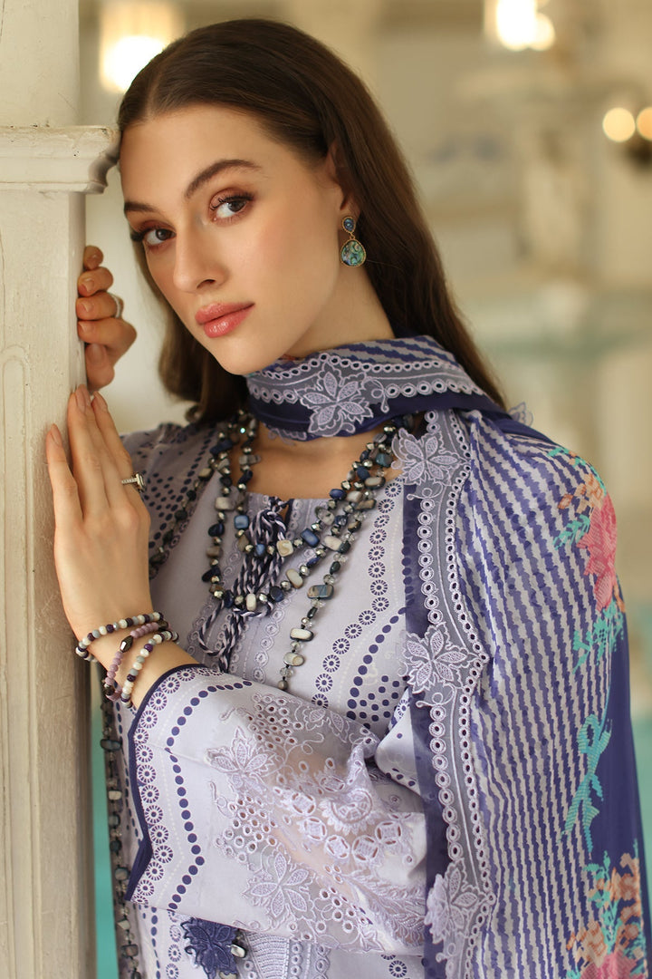 AN5 - 01 - Printed Lawn – Aniiq Embroidered Unstitched By Charizma - Rabbani Cloth House