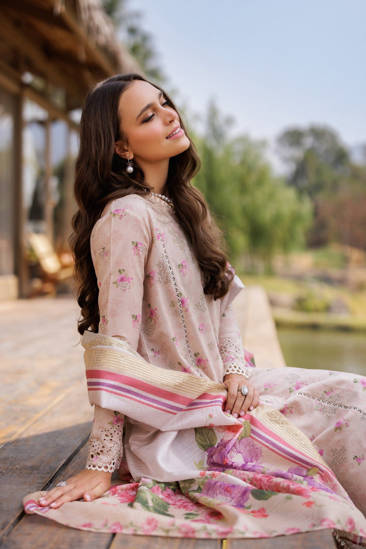 Anaya - 09 | Luxury Unstitched | Embroidered Lawn '25 By Xenia - Rabbani Cloth House