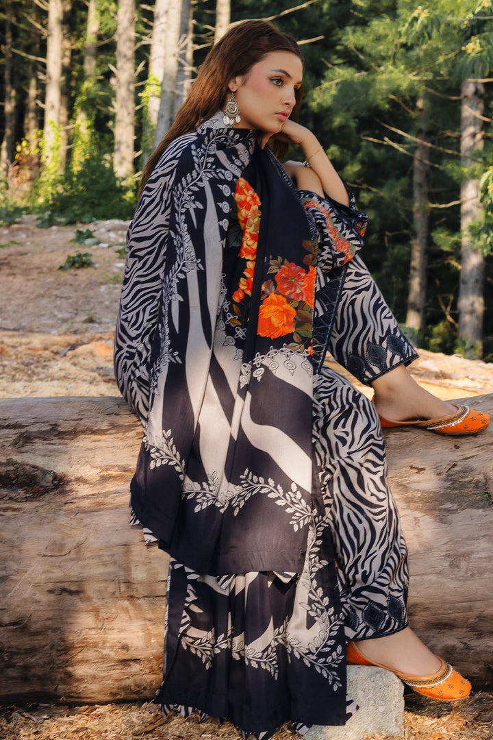 ANW4 - 03 | Winter | Aniq Embroidered Printed By Charizma - Rabbani Cloth House