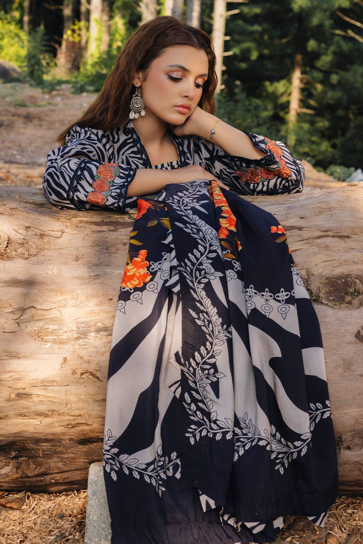 ANW4 - 03 | Winter | Aniq Embroidered Printed By Charizma - Rabbani Cloth House