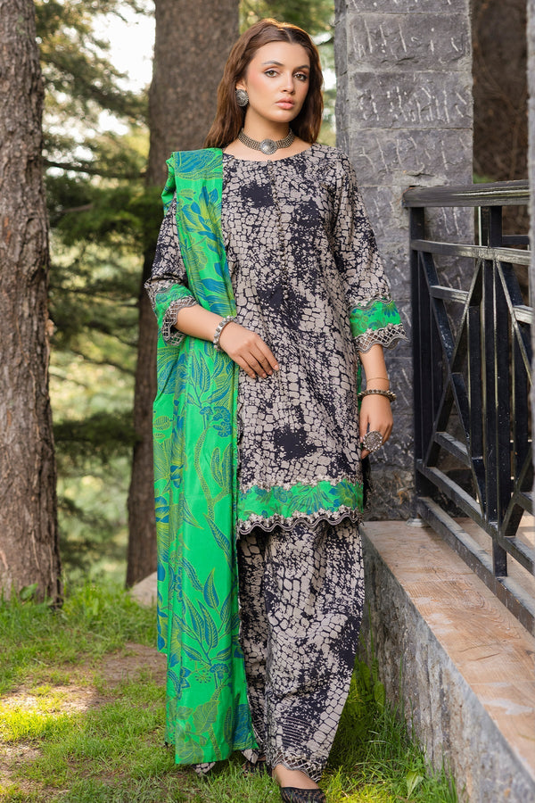 ANW4 - 09 | Winter | Aniq Embroidered Printed By Charizma - Rabbani Cloth House