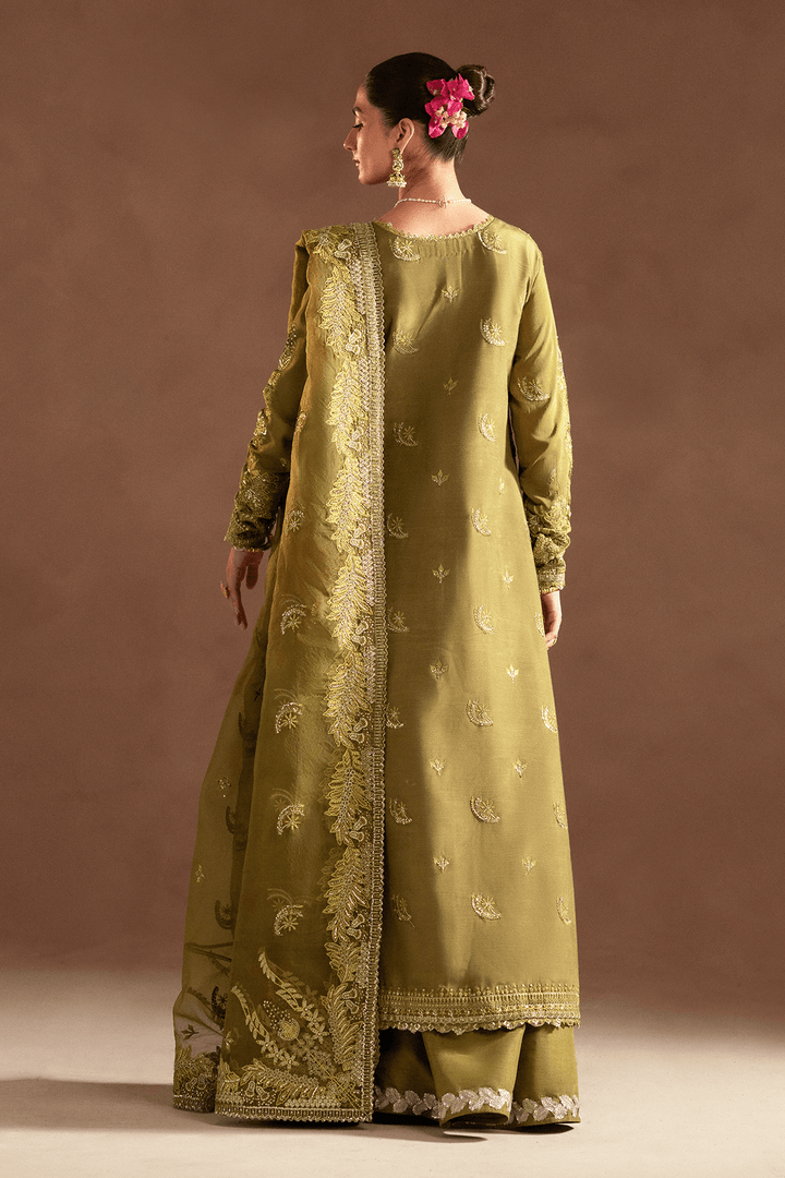 Aurelia - Selene Unstitched Raw Silk By Emaan Adeel - Rabbani Cloth House