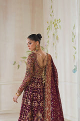 EMBROIDERED CHIFFON CH14-05 STITCHED BY BAROQUE