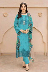 CAD5 - 04 - Volume 01 – Andaaz Embroidered Lawn By Charizma - Rabbani Cloth House