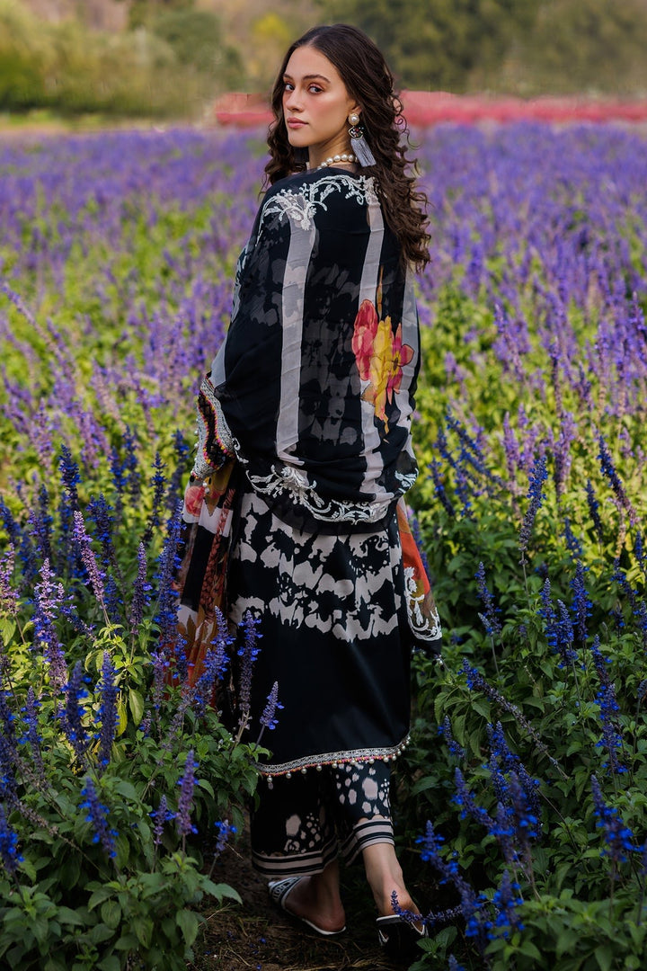 CC5 - 01 – Lawn Printed - Combination Unstitched Collection By Charizma - Rabbani Cloth House