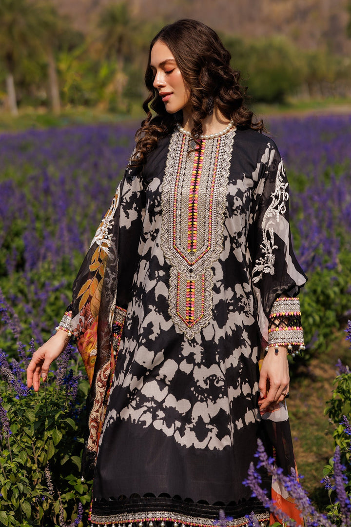 CC5 - 01 – Lawn Printed - Combination Unstitched Collection By Charizma - Rabbani Cloth House