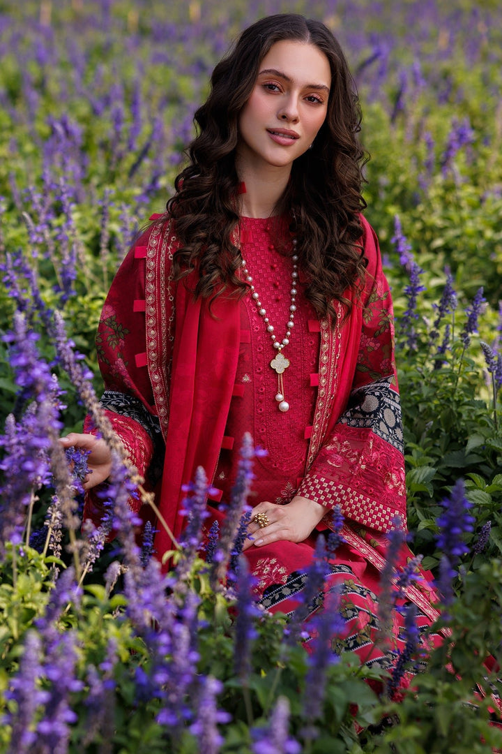CC5 - 04 – Lawn Printed - Combination Unstitched Collection By Charizma - Rabbani Cloth House