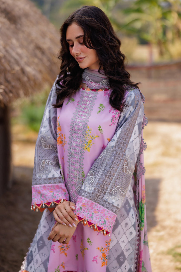 CC5 - 07 – Lawn Printed - Combination Unstitched Collection By Charizma - Rabbani Cloth House