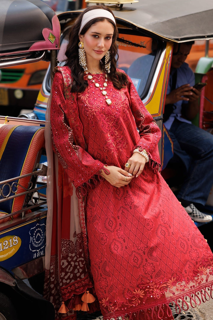 CRB5 - 13 - Volume 02 – Rang - e - Bahar Unstitched Lawn By Charizma - Rabbani Cloth House