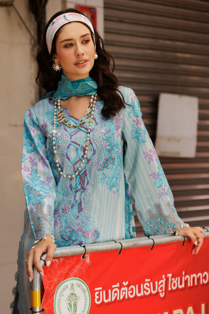 CRB5 - 14 - Volume 02 – Rang - e - Bahar Unstitched Lawn By Charizma - Rabbani Cloth House