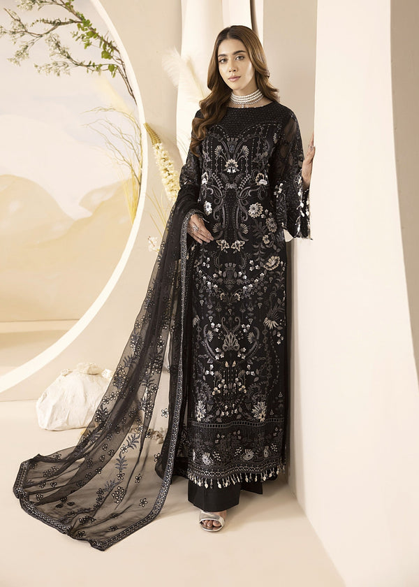 03 - Splendor Black | Premium Chiffon By Lavish