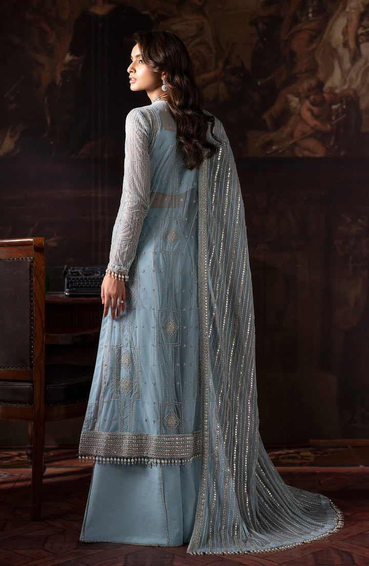 Cynthia | ZRQ - 07 | Rouge Unstitched By Zarif - Rabbani Cloth House