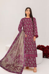 D - 01 - Bismil Lawn Doriya Digital Print Vol - 01 By Fantak - Rabbani Cloth House