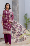 D 01 - Nureh by Fantak Printed Slub Lawn Collection - Rabbani Cloth House
